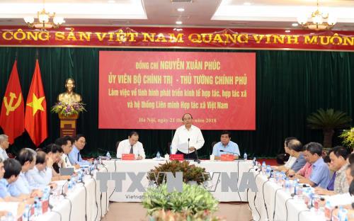 Thủ tướng Nguyễn Xuân Phúc: Liên minh Hợp tác xã có sứ mệnh rất quan trọng trong quá trình hội nhập 